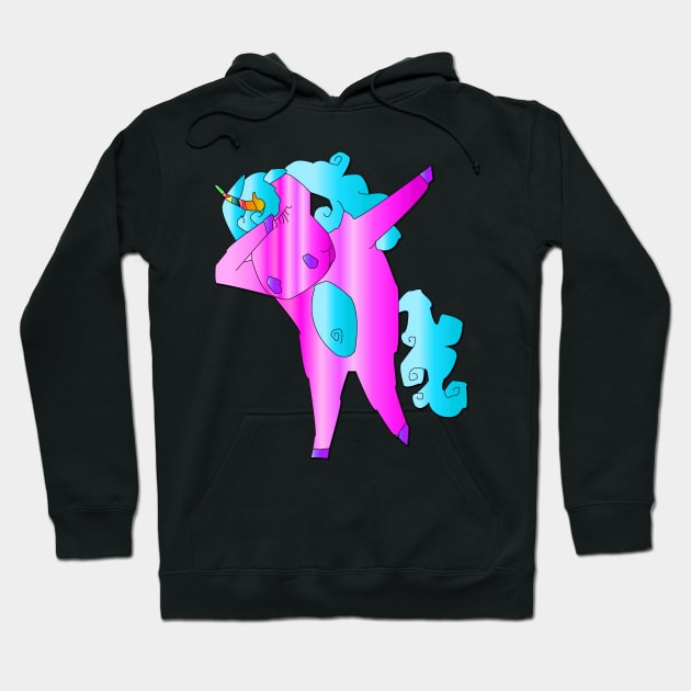 Unicorn dabbing dance Hoodie by Shadowbyte91